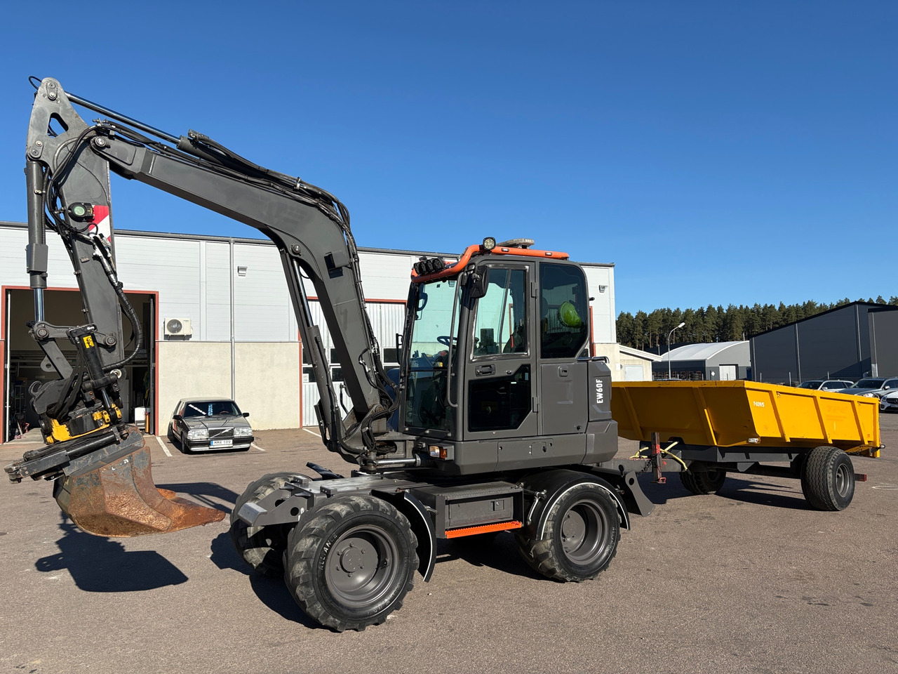Volvo EW60E - Gravemaskin: bilde 1 Volvo EW60E - Gravemaskin: bilde 1