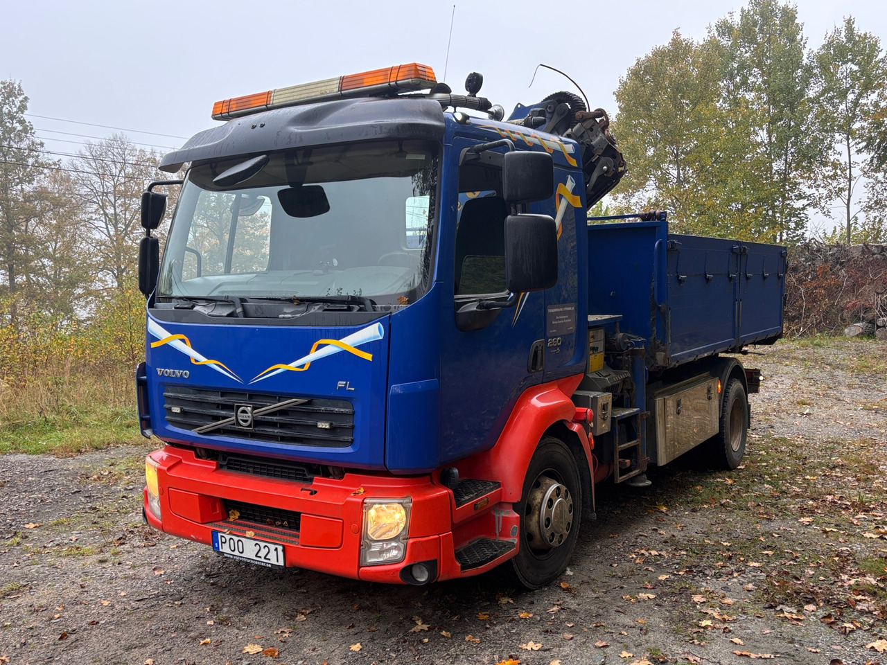 Volvo FL280 - Kranbil: bilde 1 Volvo FL280 - Kranbil: bilde 1