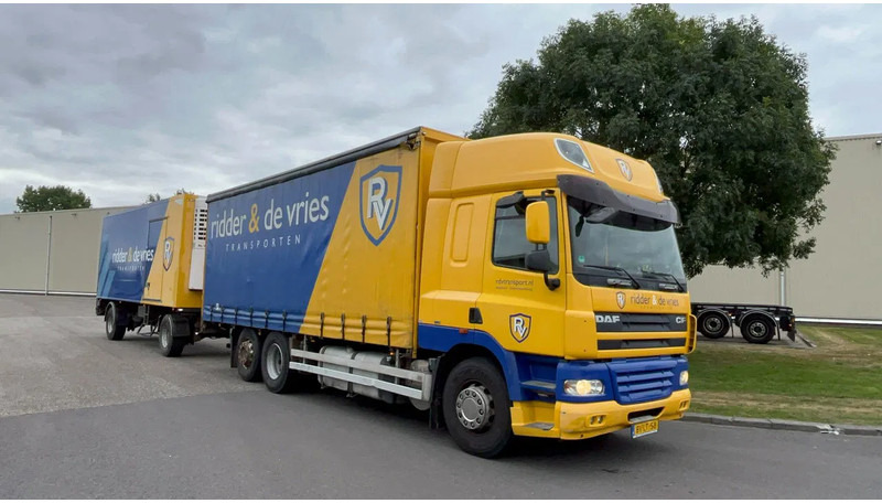 DAF CF 85.410 Schuifzijlen wagen 6x2 Daf CF85 - Skapbil: bilde 1 DAF CF 85.410 Schuifzijlen wagen 6x2 Daf CF85 - Skapbil: bilde 1