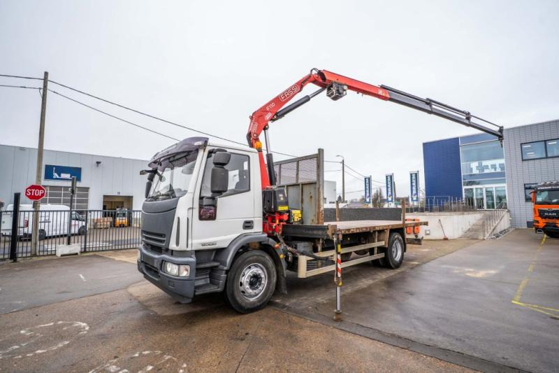Iveco EUROCARGO 180E30-E5- FASSI 110 A2.3 - Planbil, Kranbil: bilde 1 Iveco EUROCARGO 180E30-E5- FASSI 110 A2.3 - Planbil, Kranbil: bilde 1