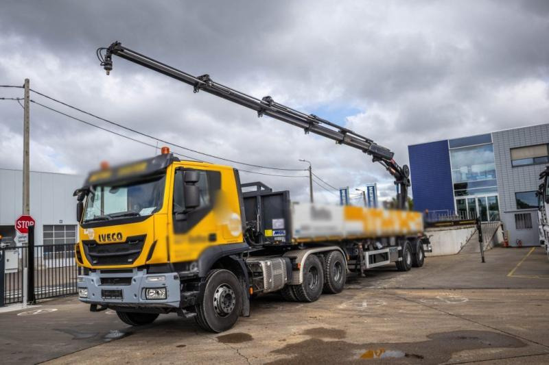 Iveco TRAKKER 450-6X4-BIG AXLES - Planbil, Kranbil: bilde 1 Iveco TRAKKER 450-6X4-BIG AXLES - Planbil, Kranbil: bilde 1