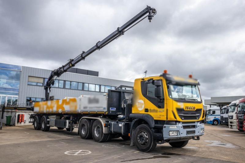 Iveco TRAKKER 450-6X4-BIG AXLES - Planbil, Kranbil: bilde 2 Iveco TRAKKER 450-6X4-BIG AXLES - Planbil, Kranbil: bilde 2
