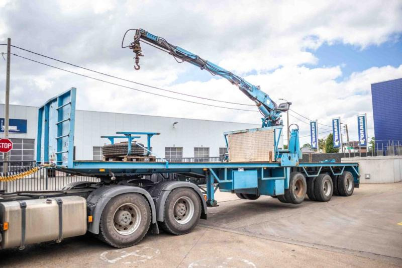 Kennis KRAAN/CRANE/GRUE/KRAN - KENNIS 14 TON/M - Åpen semitrailer: bilde 1 Kennis KRAAN/CRANE/GRUE/KRAN - KENNIS 14 TON/M - Åpen semitrailer: bilde 1