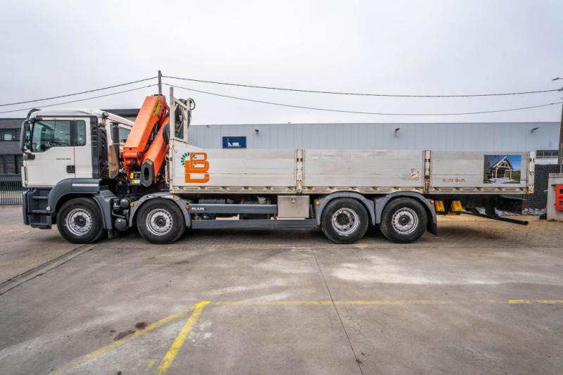 MAN TGS 35.360 BL-8X2-6+PALFINGER 27 T/m + 8EXT - Planbil, Kranbil: bilde 5 MAN TGS 35.360 BL-8X2-6+PALFINGER 27 T/m + 8EXT - Planbil, Kranbil: bilde 5