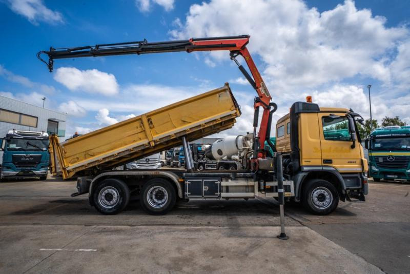 Mercedes ACTROS 2641-MP3-6x2-4+ PK 18 T/m/3XHydr. - Tippbil, Kranbil: bilde 3 Mercedes ACTROS 2641-MP3-6x2-4+ PK 18 T/m/3XHydr. - Tippbil, Kranbil: bilde 3