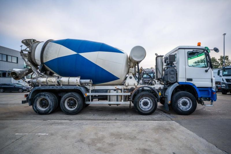Mercedes ACTROS 4141 BB-MP2 + MIXER 9M3 - Betongbil: bilde 3 Mercedes ACTROS 4141 BB-MP2 + MIXER 9M3 - Betongbil: bilde 3