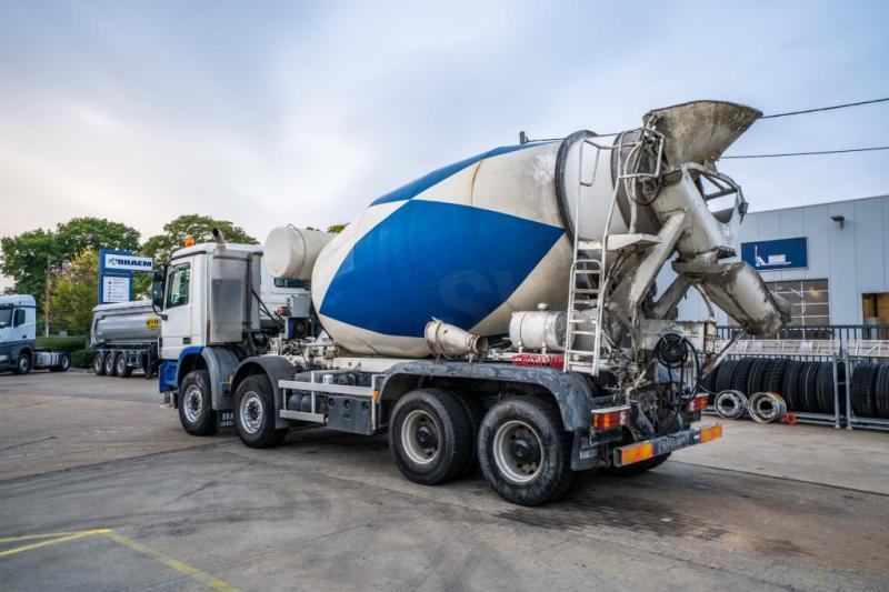 Mercedes ACTROS 4141 BB-MP2 + MIXER 9M3 - Betongbil: bilde 5 Mercedes ACTROS 4141 BB-MP2 + MIXER 9M3 - Betongbil: bilde 5