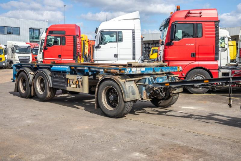 VANHOOL CONTAINER AANHANGER - Krokhenger/ Liftdumper henger: bilde 2 VANHOOL CONTAINER AANHANGER - Krokhenger/ Liftdumper henger: bilde 2