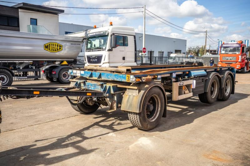 VANHOOL CONTAINER AANHANGER - Krokhenger/ Liftdumper henger: bilde 1 VANHOOL CONTAINER AANHANGER - Krokhenger/ Liftdumper henger: bilde 1
