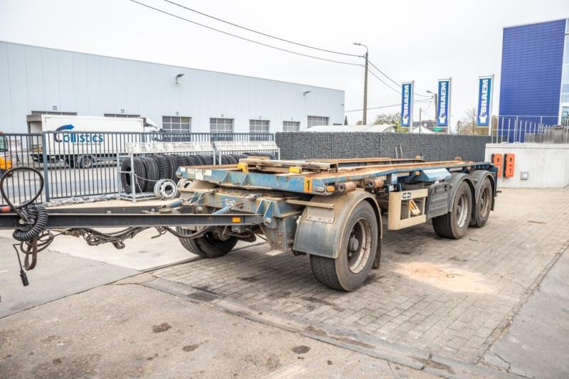 VANHOOL CONTAINER AANHANGER - Krokhenger/ Liftdumper henger: bilde 1 VANHOOL CONTAINER AANHANGER - Krokhenger/ Liftdumper henger: bilde 1