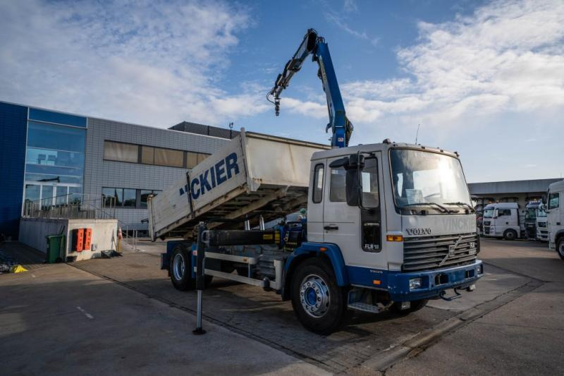 Volvo FL 619 - PK 9501 - Tippbil, Kranbil: bilde 2 Volvo FL 619 - PK 9501 - Tippbil, Kranbil: bilde 2
