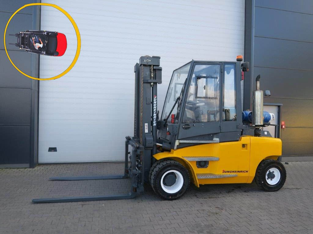Jungheinrich Dan Truck Power+ 987 - Drehsitz - Gaffeltruck: bilde 1 Jungheinrich Dan Truck Power+ 987 - Drehsitz - Gaffeltruck: bilde 1
