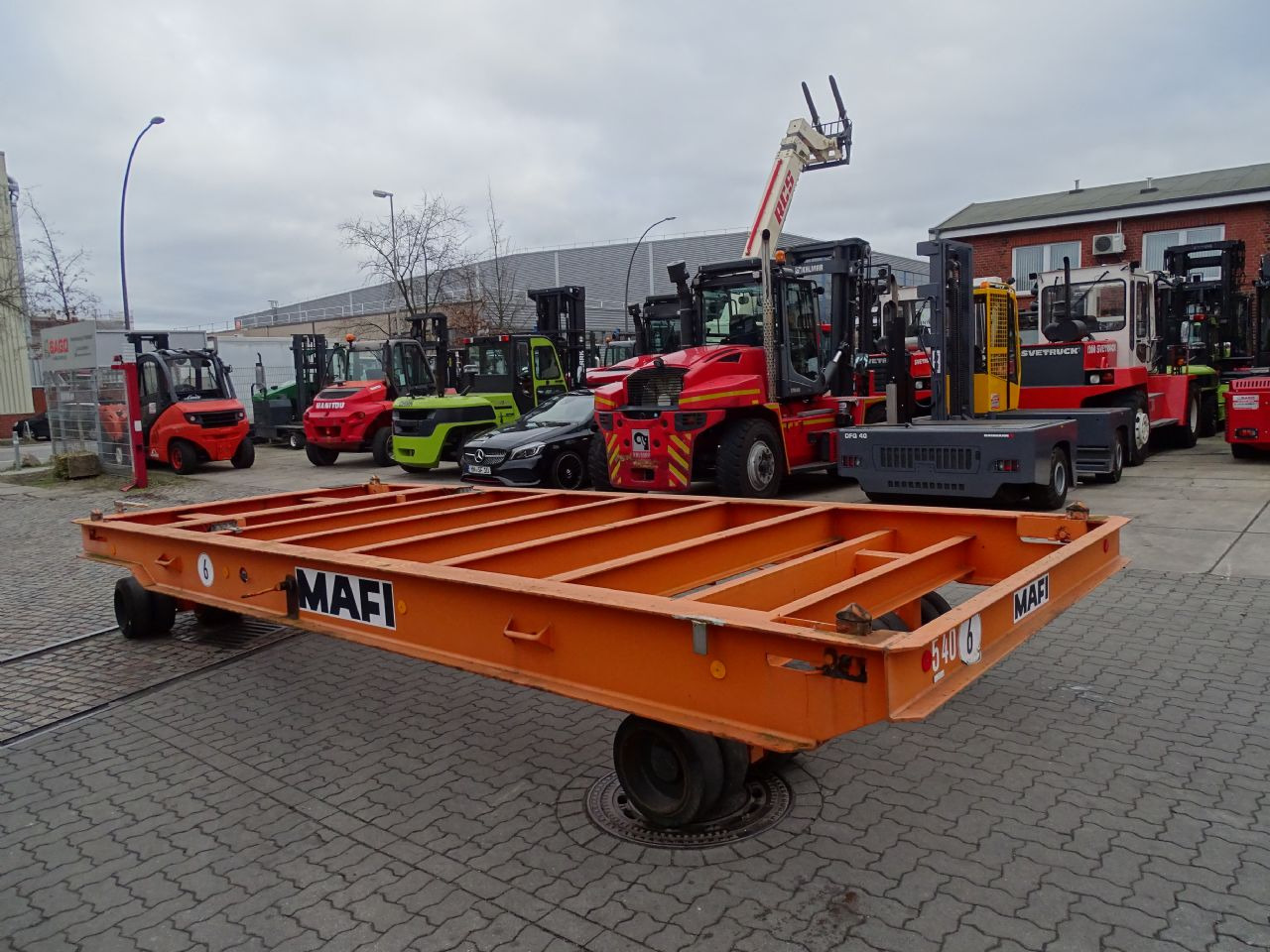 MAFI 1110-4 DFB - Rolltrailer: bilde 1 MAFI 1110-4 DFB - Rolltrailer: bilde 1