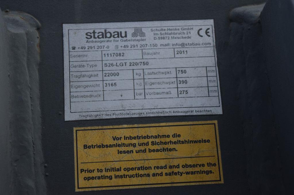 Stabau A26-LGT 220/750 Langguttraverse - Gafler for Bygg og anlegg: bilde 4 Stabau A26-LGT 220/750 Langguttraverse - Gafler for Bygg og anlegg: bilde 4