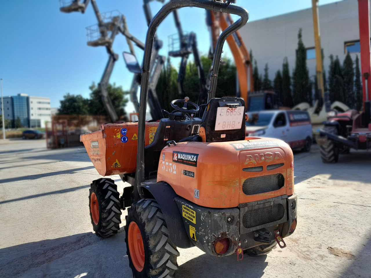 AUSA D150AHA - Kompaktdumper: bilde 2 AUSA D150AHA - Kompaktdumper: bilde 2