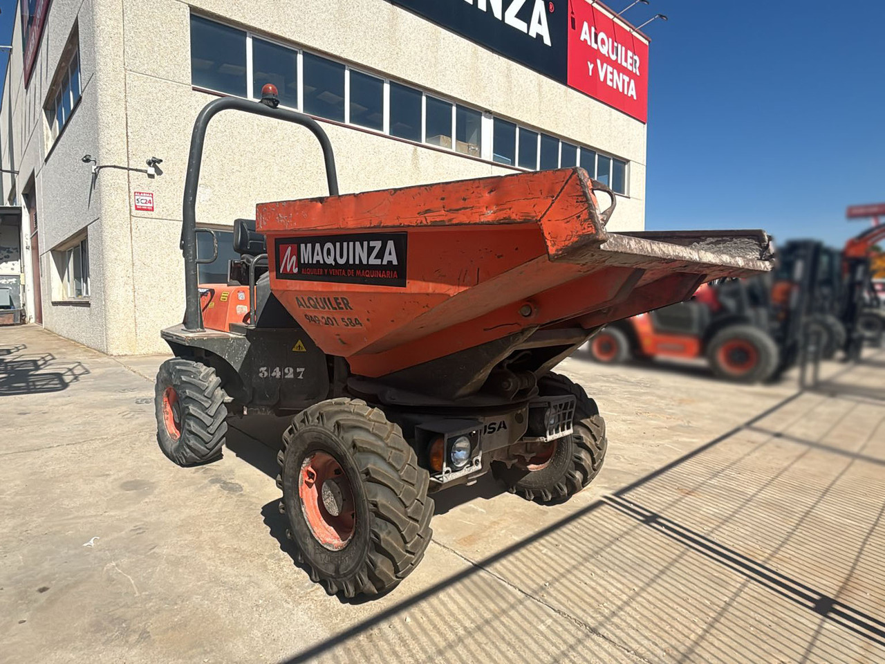 AUSA D350 AHG - Kompaktdumper: bilde 5 AUSA D350 AHG - Kompaktdumper: bilde 5