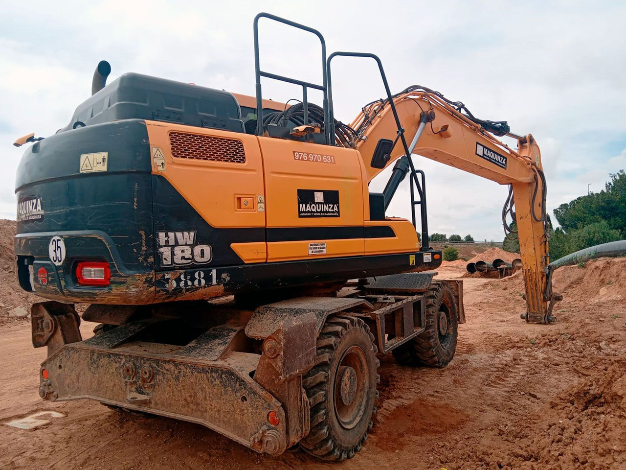 HYUNDAI HW180 - Hjulgraver: bilde 4 HYUNDAI HW180 - Hjulgraver: bilde 4