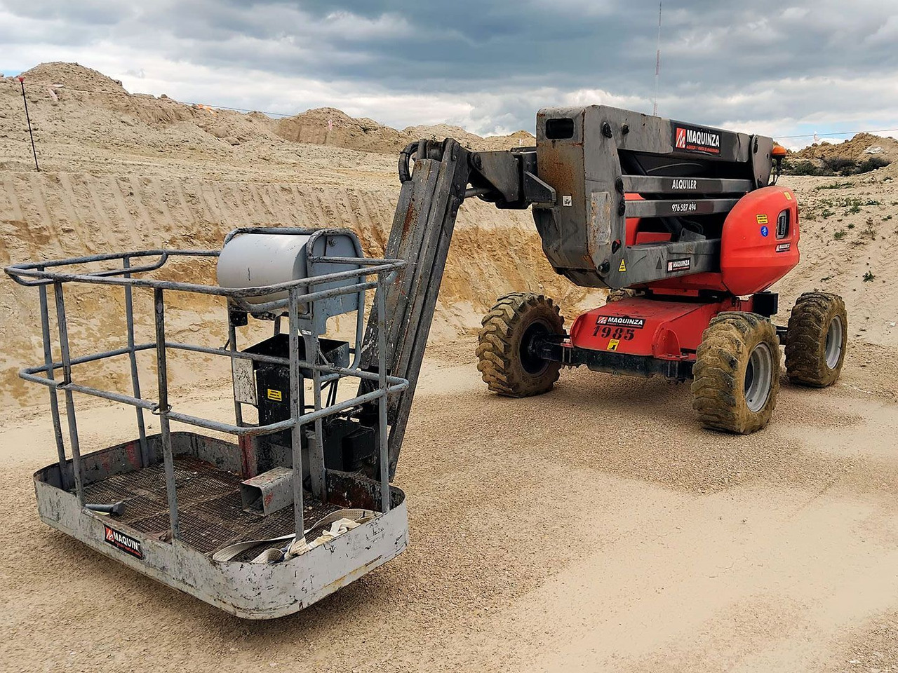 MANITOU 160ATJ EJE OSCILANTE - Bomlift: bilde 4 MANITOU 160ATJ EJE OSCILANTE - Bomlift: bilde 4
