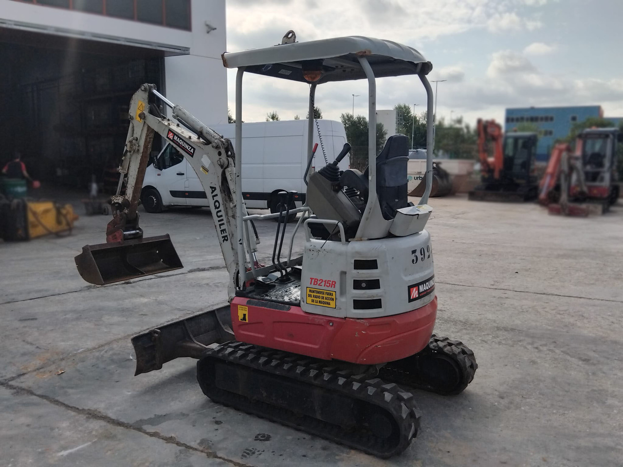 TAKEUCHI TB215R EASY - Minigraver: bilde 3 TAKEUCHI TB215R EASY - Minigraver: bilde 3
