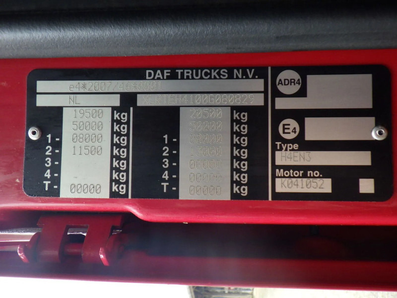 Trekkvogn DAF XF 440 8 Tons vooras / Standairco / Standkachel: bilde 15
