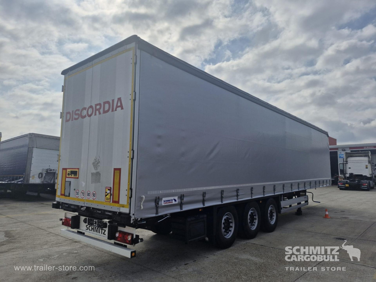 SCHMITZ Curtainsider Standard - Gardintrailer: bilde 2 SCHMITZ Curtainsider Standard - Gardintrailer: bilde 2