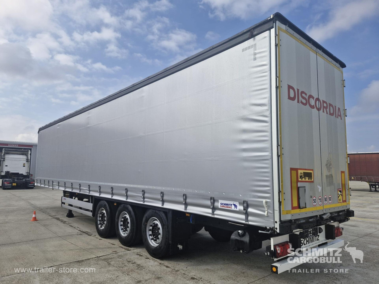 SCHMITZ Curtainsider Standard - Gardintrailer: bilde 4 SCHMITZ Curtainsider Standard - Gardintrailer: bilde 4