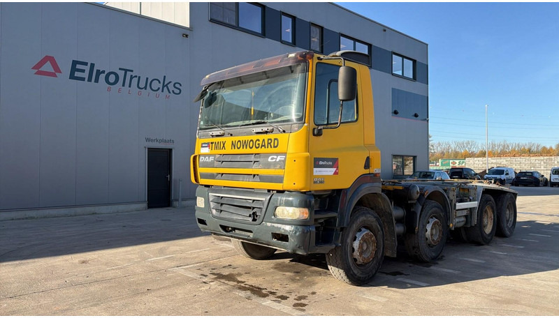 DAF CF 85.360 (BOITE MANUELLE / MANUAL GEARBOX / BIG HUB / GRAND PONT / LAMES / 8X4) - Chassis lastebil: bilde 1 DAF CF 85.360 (BOITE MANUELLE / MANUAL GEARBOX / BIG HUB / GRAND PONT / LAMES / 8X4) - Chassis lastebil: bilde 1