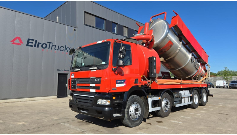 DAF CF 85.360 (IPSAM 18M³ / VACUUM + HIGH PRESSURE WATER / ADR FL - AT - OX / 123.000 KM / MANUAL GEARBOX / EURO 5) - Vakuum lastebil: bilde 1 DAF CF 85.360 (IPSAM 18M³ / VACUUM + HIGH PRESSURE WATER / ADR FL - AT - OX / 123.000 KM / MANUAL GEARBOX / EURO 5) - Vakuum lastebil: bilde 1