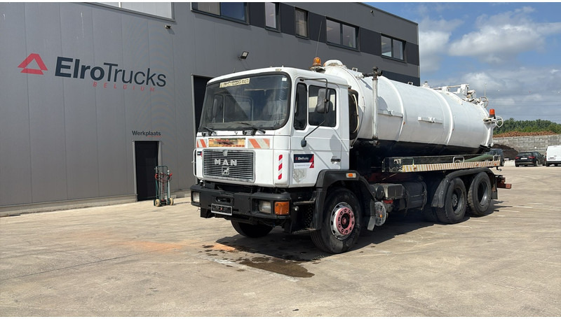MAN 25.292 (16.000 L VACUUM / 10 TYRES / 6X2 / FULL STEEL SUSP. / MANUAL PUMP / 6 CYLINDER) - Vakuum lastebil: bilde 1 MAN 25.292 (16.000 L VACUUM / 10 TYRES / 6X2 / FULL STEEL SUSP. / MANUAL PUMP / 6 CYLINDER) - Vakuum lastebil: bilde 1