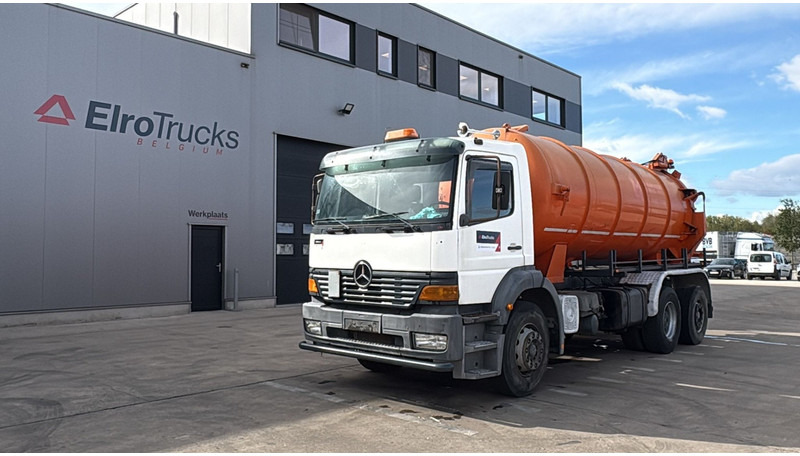 Mercedes-Benz Atego 2528 (14500L / LAMES DEVANT / 6X2 / BOITE MANUELLE) - Vakuum lastebil: bilde 1 Mercedes-Benz Atego 2528 (14500L / LAMES DEVANT / 6X2 / BOITE MANUELLE) - Vakuum lastebil: bilde 1