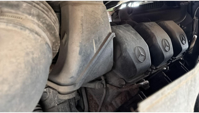 Planbil, Kranbil Mercedes-Benz actros 1844 (EPS / GRUE MKG 175 / CRANE MKG 175 / LAMES DEVANT / FRONT STEEL / PERFECT CONDITION / MP2): bilde 20