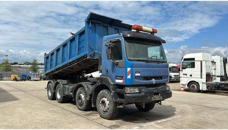 Renault KERAX 420 (BOITE MANUELLE / MANUAL GEARBOX / LAMES / GRAND PONT / GRAND BENNE) - Tippbil: bilde 3 Renault KERAX 420 (BOITE MANUELLE / MANUAL GEARBOX / LAMES / GRAND PONT / GRAND BENNE) - Tippbil: bilde 3