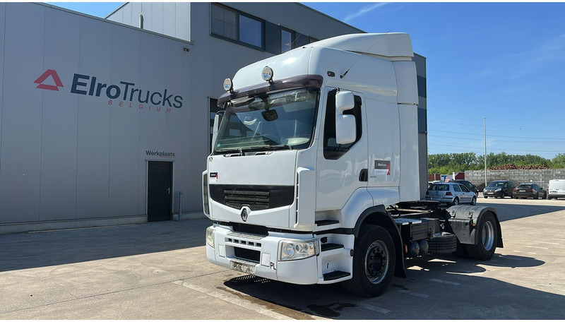 Renault Premium 450 DXI (BOITE MANUELLE / MANUAL GEARBOX / AIRCO / TRES PROPRE) - Trekkvogn: bilde 1 Renault Premium 450 DXI (BOITE MANUELLE / MANUAL GEARBOX / AIRCO / TRES PROPRE) - Trekkvogn: bilde 1