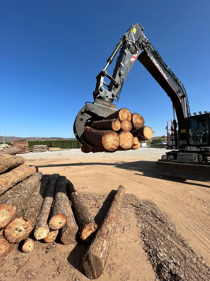 Klype for Skogsmaskin 20tons Excavator Log Grapple: bilde 9 Klype for Skogsmaskin 20tons Excavator Log Grapple: bilde 9