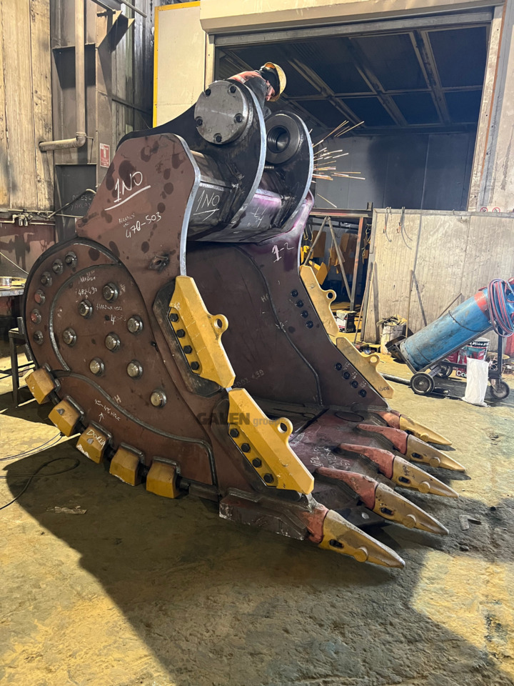 HITACHI EX1200 Rock Bucket - Gravemaskinskuffe for Beltegraver: bilde 5 HITACHI EX1200 Rock Bucket - Gravemaskinskuffe for Beltegraver: bilde 5