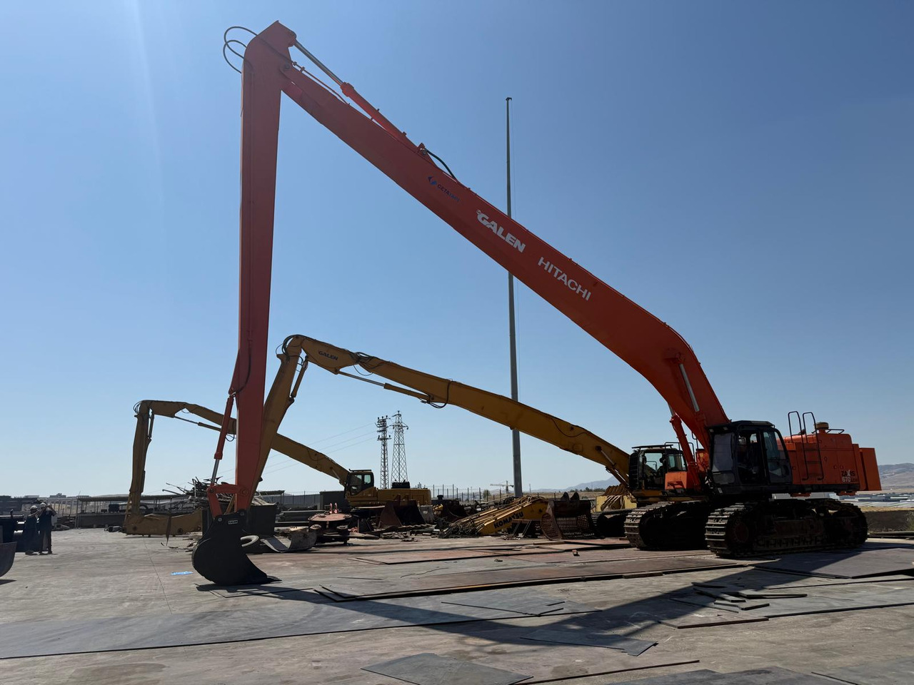 HITACHI ZX670 Long Reach Boom-Arm Manufacturing - Beltegraver: bilde 1 HITACHI ZX670 Long Reach Boom-Arm Manufacturing - Beltegraver: bilde 1