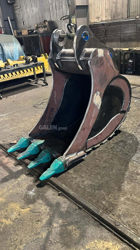 Volvo EC380 Channel Bucket - Gravemaskinskuffe for Beltegraver: bilde 3 Volvo EC380 Channel Bucket - Gravemaskinskuffe for Beltegraver: bilde 3