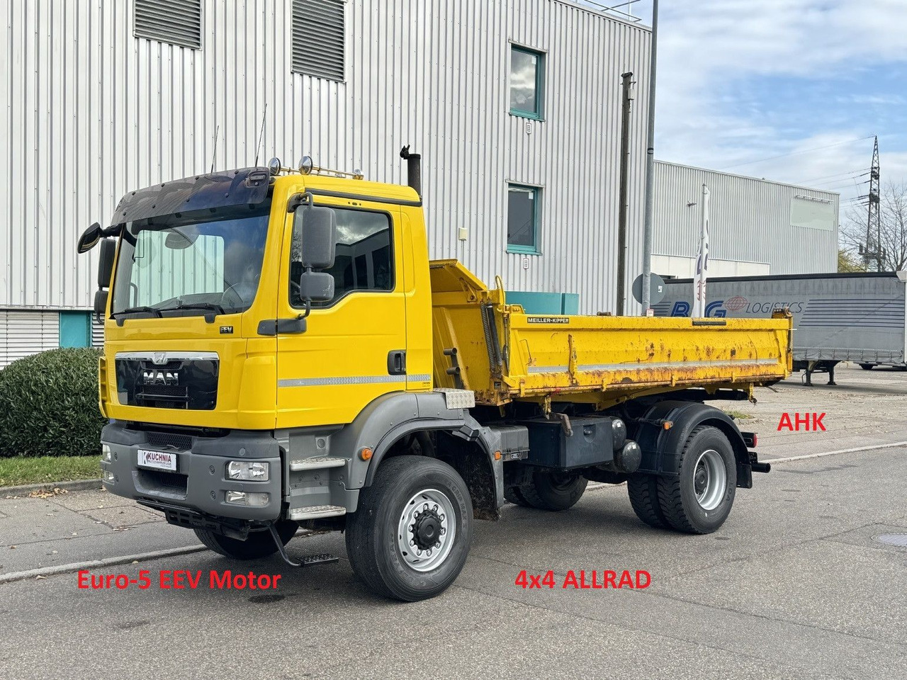 MAN TGM 18.340 4x4 ALLRAD MEILLER 3-S Kipper AHK - Tippbil: bilde 1 MAN TGM 18.340 4x4 ALLRAD MEILLER 3-S Kipper AHK - Tippbil: bilde 1