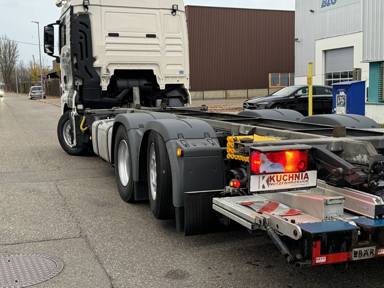 MAN TGX 26.500 XLX Lenkachse BDF 7,15-7,45 u-LBW 2t - Container-transport/ Vekselflak lastebil: bilde 2 MAN TGX 26.500 XLX Lenkachse BDF 7,15-7,45 u-LBW 2t - Container-transport/ Vekselflak lastebil: bilde 2