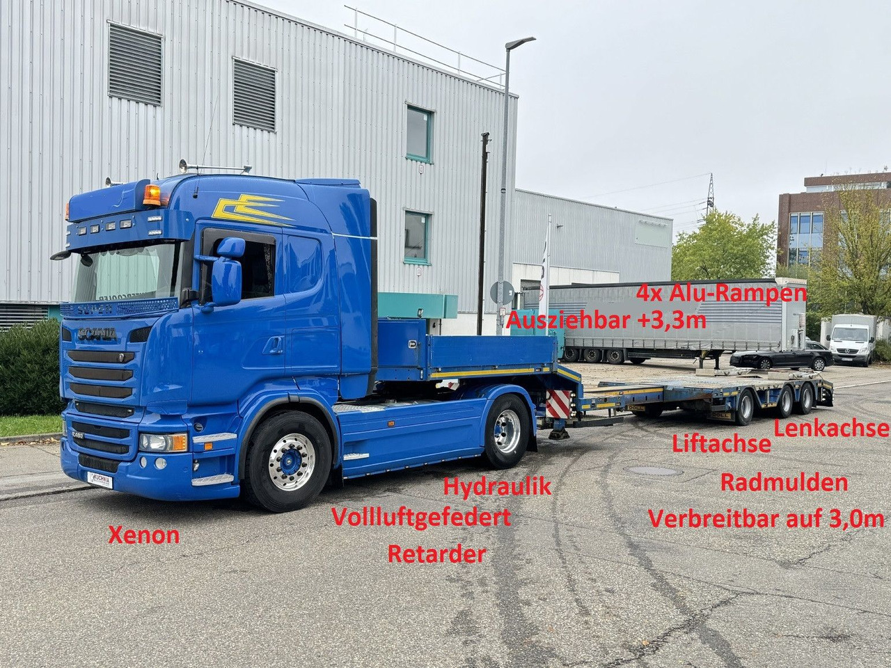 Scania R 480 Retarder Alcoa Schalter TOP Vollluft - Trekkvogn: bilde 2 Scania R 480 Retarder Alcoa Schalter TOP Vollluft - Trekkvogn: bilde 2