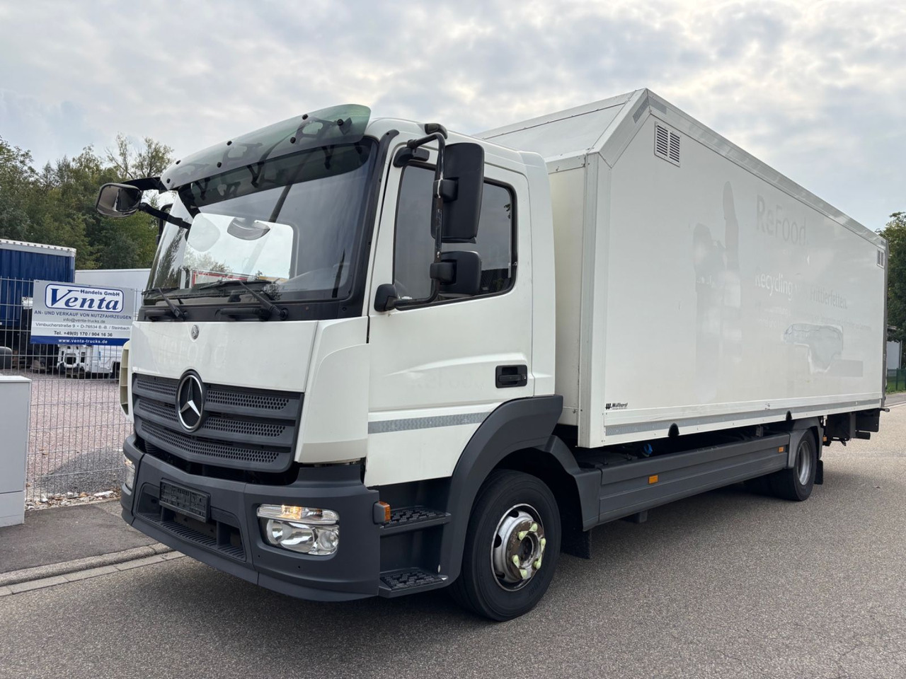 Mercedes-Benz Atego III 1223L, Euro-6, Klima, LBW - Skapbil: bilde 1 Mercedes-Benz Atego III 1223L, Euro-6, Klima, LBW - Skapbil: bilde 1