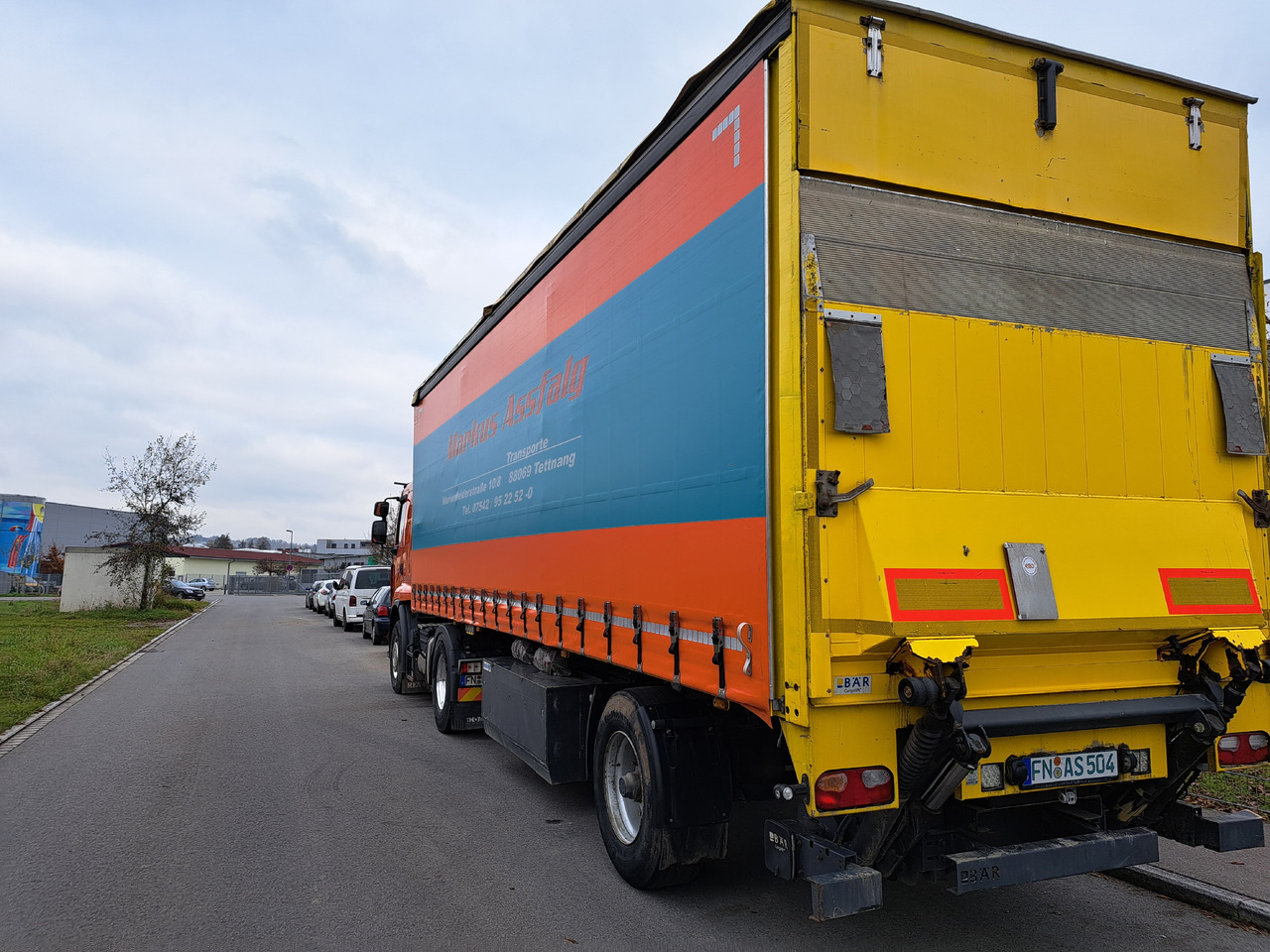 MEUSBURGER MPS-1 - Gardintrailer: bilde 1 MEUSBURGER MPS-1 - Gardintrailer: bilde 1