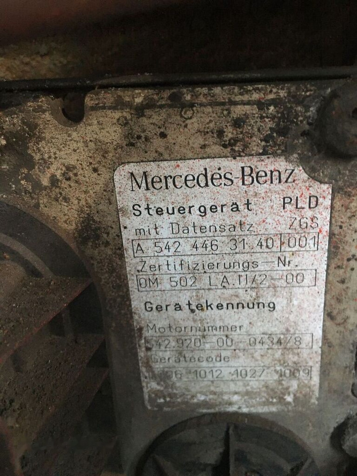 Mercedes-Benz OM502LA A542   Mercedes-Benz Actros truck - Motor for Lastebil: bilde 5 Mercedes-Benz OM502LA A542   Mercedes-Benz Actros truck - Motor for Lastebil: bilde 5