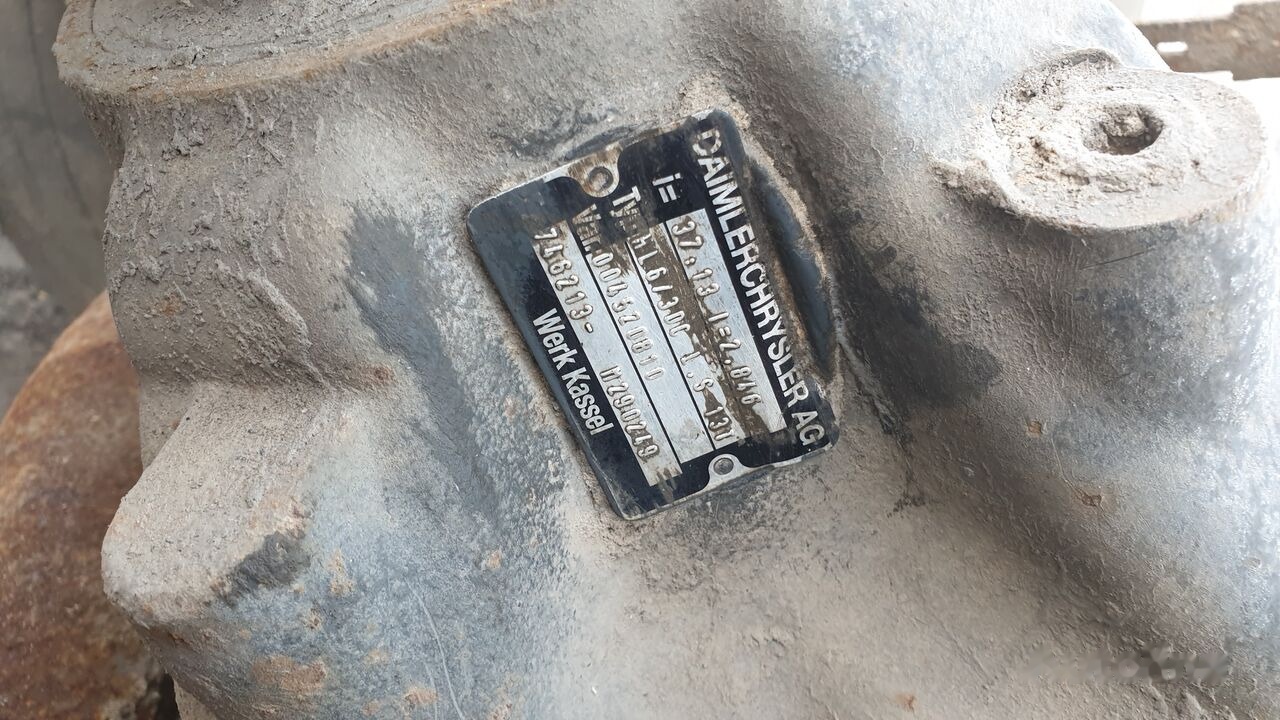 Mercedes-Benz truck - Bakaksel for Lastebil: bilde 3 Mercedes-Benz truck - Bakaksel for Lastebil: bilde 3