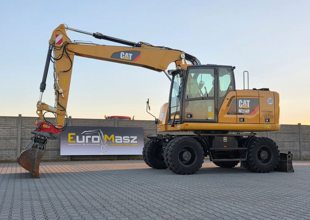 Caterpillar M314F, 2018 ROK, 4200 MTH, 2 ŁYŻKI - Hjulgraver: bilde 1 Caterpillar M314F, 2018 ROK, 4200 MTH, 2 ŁYŻKI - Hjulgraver: bilde 1