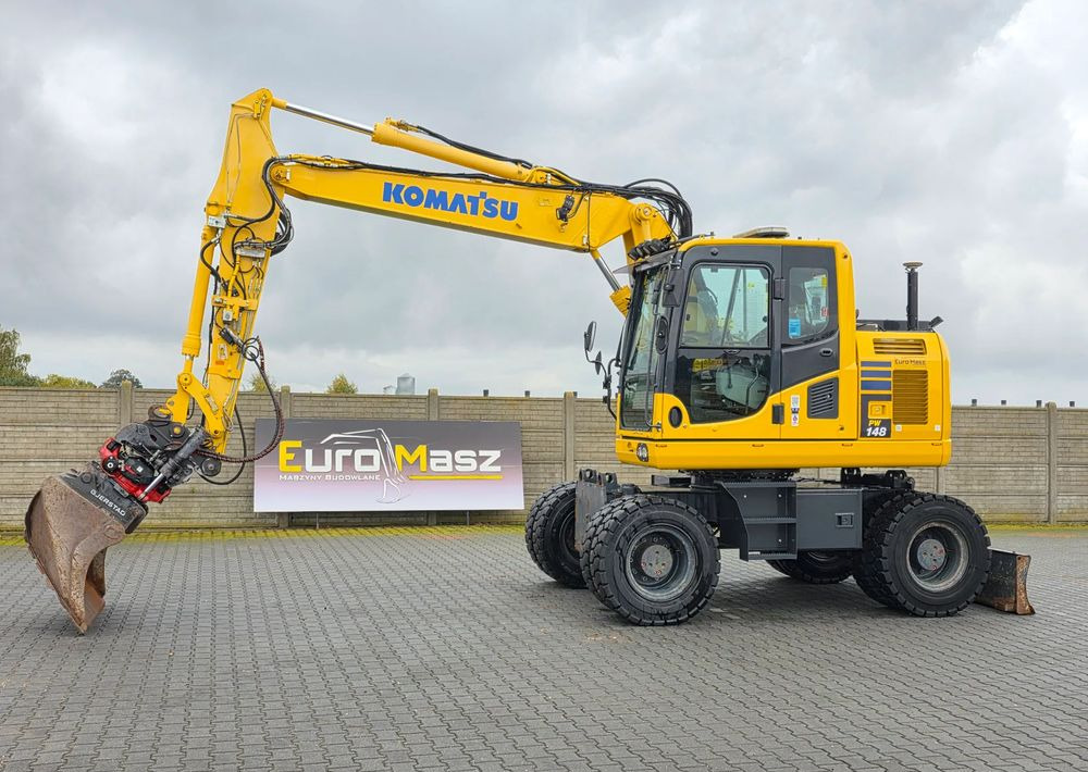 Komatsu PW 148-10, 2016 ROK, SYSTEM LEICA 3D - Hjulgraver: bilde 1 Komatsu PW 148-10, 2016 ROK, SYSTEM LEICA 3D - Hjulgraver: bilde 1