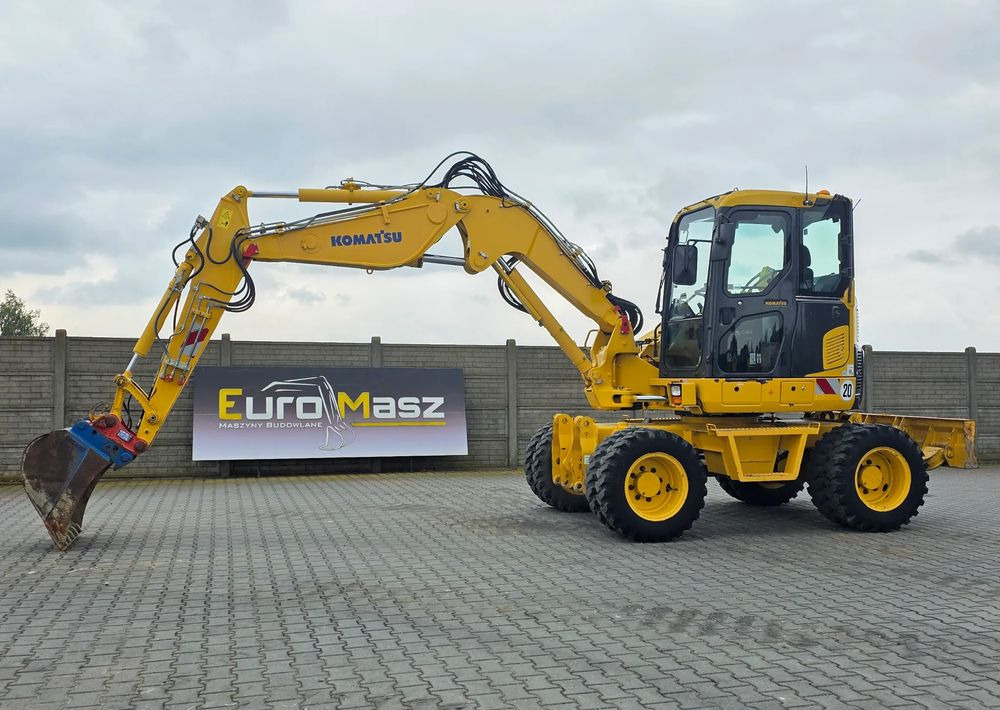 Komatsu PW 98MR-8, 2017 ROK, 5200 MTH, BEZ DPF i ADBLUE - Hjulgraver: bilde 1 Komatsu PW 98MR-8, 2017 ROK, 5200 MTH, BEZ DPF i ADBLUE - Hjulgraver: bilde 1