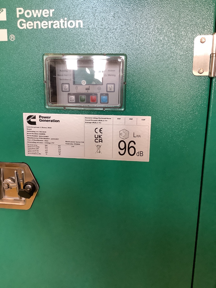 Cummins C22D5Q. 22KVA Generator. Brand new. - Elektrisk generator: bilde 5 Cummins C22D5Q. 22KVA Generator. Brand new. - Elektrisk generator: bilde 5