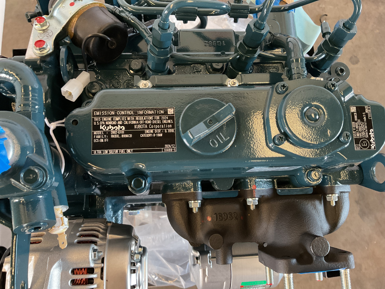 Kubota D902, Brand new and complete - Motor: bilde 3 Kubota D902, Brand new and complete - Motor: bilde 3