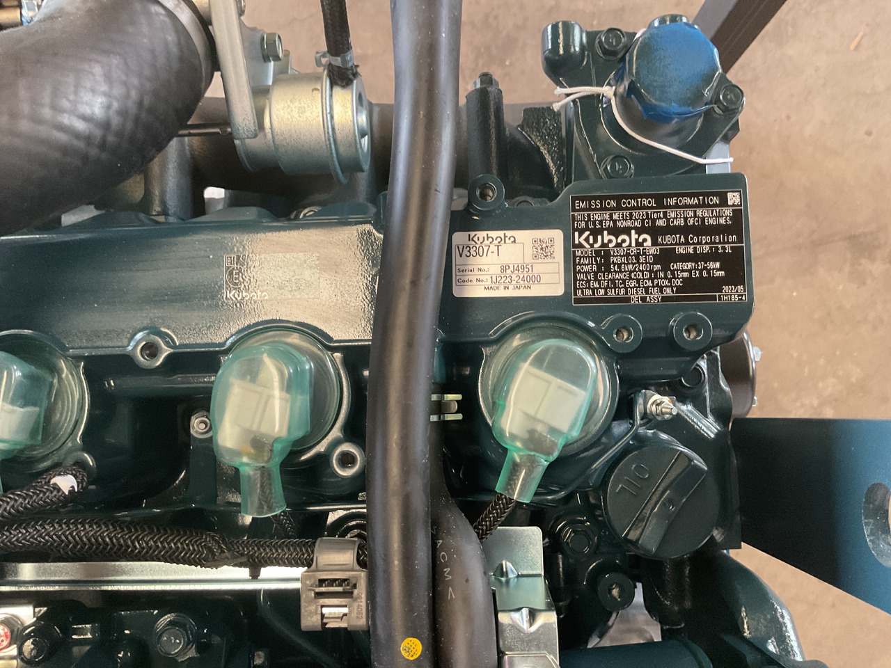 Kubota V3307 CR-T - Motor: bilde 4 Kubota V3307 CR-T - Motor: bilde 4